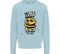 Perché? Bee-Cause Sono Figo Divertente Felpa Per Bambini