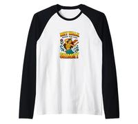 perché Camminare Quando puoi vibrare Vibrazioni di Danza del Ventre Maglia con Maniche Raglan