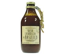 PERCHE CI CREDO - Bottiglia di Salsa Casareccia al Basilico 330ml.