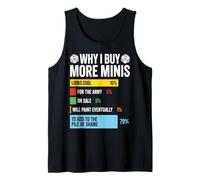 perché Comprare più Minis Rpg Tabletop Gamer Humor Canotta