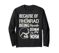 perché con Rhönrad Essere A Testa in Giù È La Mia Norma Maglia a Manica