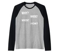 perché Dove Quando Come? Maglia con Maniche Raglan
