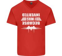 Perché Ero Invertito Film Maglietta In Cotone A V Per Uomo