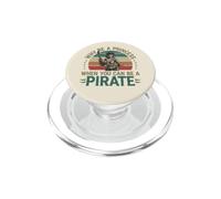 Perché essere una principessa quando puoi essere una donna pirata PopSockets PopGrip per MagSafe