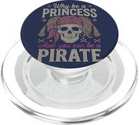 Perché essere una principessa quando si può essere un costume da pirata ragazza PopSockets PopGrip per MagSafe