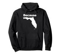 perché Florida Felpa con Cappuccio