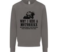 Perché Guida Una Moto Maglione Uomo
