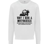 Perché Guida Una Moto Maglione Uomo