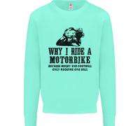 Perché Guida Una Moto Maglione Uomo