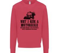 Perché Guida Una Moto Maglione Uomo