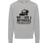 Perché Guida Una Moto Maglione Uomo