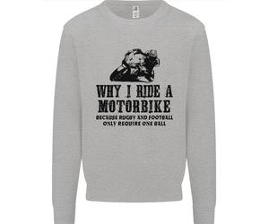 Perché Guida Una Moto Maglione Uomo