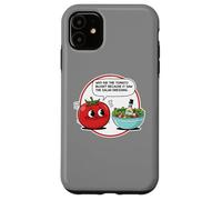 Perché il pomodoro Blush ha visto l'insalata condimento divertente scherzo di papà Custodia per iPhone 11