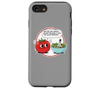 Perché il pomodoro Blush ha visto l'insalata condimento divertente scherzo di papà Custodia per iPhone SE (2020) / 7/8