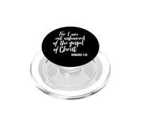 Perché io non mi vergogno del Vangelo di Cristo fede in Dio PopSockets PopGrip per MagSafe