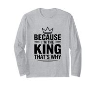 perché io Sono Il re, ecco perché Maglia a Manica