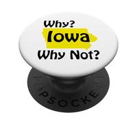 Perché Iowa? Perché no? PopSockets PopGrip Adesivo