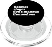 Perché le fasi non si gestiscono da soli Stage Manager PopSockets PopGrip per MagSafe