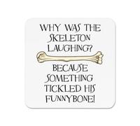Perché Lo Scheletro Rideva Magnete Da Frigo - Scherzo Divertente