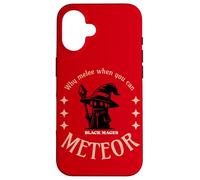 Perché mischia quando puoi METEOR - Black Mage Custodia per iPhone 16