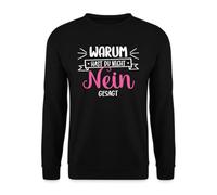 Perché Non Hai Detto Di No Maglione, Nero , 3XL