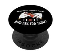 Perché non posso semplicemente andare a lavorare a maglia o scherzetto PopSockets PopGrip Adesivo