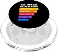 Perché non riesco a smettere di giocare a Pickleball Reasons PopSockets PopGrip per MagSafe
