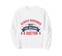 perché Sei diventato Un Medico Motivazione Medica Design Felpa