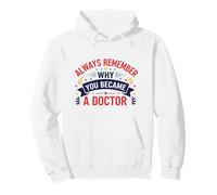 perché Sei diventato Un Medico Motivazione Medica Design Felpa con Cappuccio