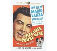 Perché Sei Mio DVD (1952) - Mario Lanza, Doretta Morrow, James Whitmore