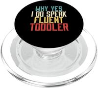 Perché Sì, Parlo Fluente Bambino Mamma PopSockets PopGrip per MagSafe