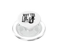 Perché Sì, Sollevo Divertente Umorismo Giocatore Tuba PopSockets PopGrip per MagSafe