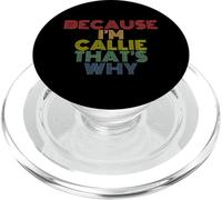 Perché sono Callie Ecco perché divertente nome personalizzato PopSockets PopGrip per MagSafe