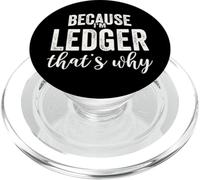 Perché sono Ledger Ecco perché Boy Man First Name Ledger PopSockets PopGrip per MagSafe