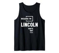 Perché sono Lincoln, ecco perché nome Lincoln Canotta