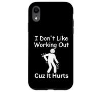 Perché tutto fa male gli appassionati di fitness umorismo palestra Custodia per iPhone XR