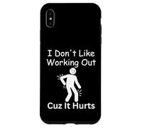 Perché tutto fa male gli appassionati di fitness umorismo palestra Custodia per iPhone XS Max