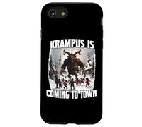 Perchten T per Krampus Mask Figura leggendaria Kramperl Custodia per iPhone SE (2020) / 7/8