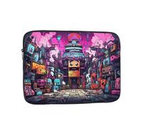 Percorsi colorati scuri che stampano 10 "Custodia per laptop Accessorio essenziale per pendolarismo e uso in ufficio