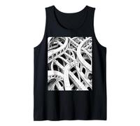 Percorsi Complessi Arte Illusione Ottica Canotta