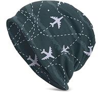 Percorsi dell'aeroplano Beanie Chemio Cappello Cancro Copric Cappelli Lavorati a Maglia Largo Sciarpa Slouchy cap per Adulti Donne Uomini