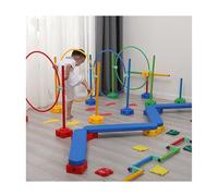 Percorso ad Ostacoli Set Di Giochi Per Interni Ed Esterni, Percorsi Ad Ostacoli Per L'integrazione Sensoriale, Set Di Giochi Per L'equilibrio Fisico E La Coordinazione