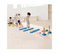 Percorso ad Ostacoli Set Di Gioco All’aperto, Esercizio Di Integrazione Sensoriale, Kit Di Percorso Ad Ostacoli Per L’equilibrio Fisico E La Coordinazione