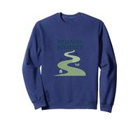 Percorso di Benessere: Percorso Consapevole Verso la Salute e l'equilibrio Felpa, Unisex per Adulti, Navy, L