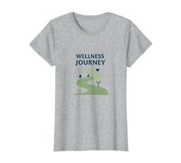 Percorso di Benessere: Percorso Consapevole Verso la Salute e l'equilibrio Maglietta, Donna, Grigio Melange, 3XL