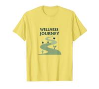 Percorso di Benessere: Percorso Consapevole Verso la Salute e l'equilibrio Maglietta, Uomo, Limone, 3XL