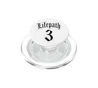 PERCORSO DI VITA NUMEROLOGIA NASCITA 3 TRE NUMERO ANGELO PopSockets PopGrip per MagSafe