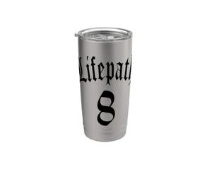 PERCORSO DI VITA NUMEROLOGIA NASCITA 8 OTTO NUMERO ANGELO Bicchiere termico in acciaio inox doppia parete