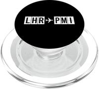 Percorso di volo LHR PMI Codici aerei da Londra a Mallorca PopSockets PopGrip per MagSafe