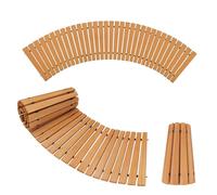 Percorso in legno per esterni, resistente alle intemperie, antiscivolo, 1 pezzo, passerella temporanea esterna, terrazza da giardino, patio, sentiero, per cortile, matrimonio, campeggio